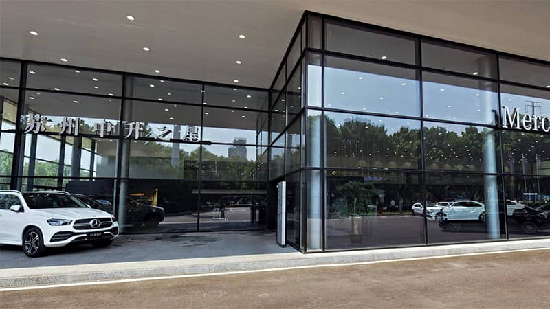 【汽车展厅】苏州中升之星奔驰4S店