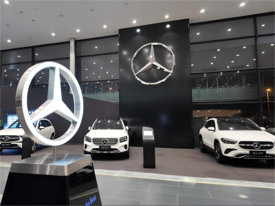 【项目分享】纳米科技助力焕新升级·广元&巴中华星锦业奔驰4S店